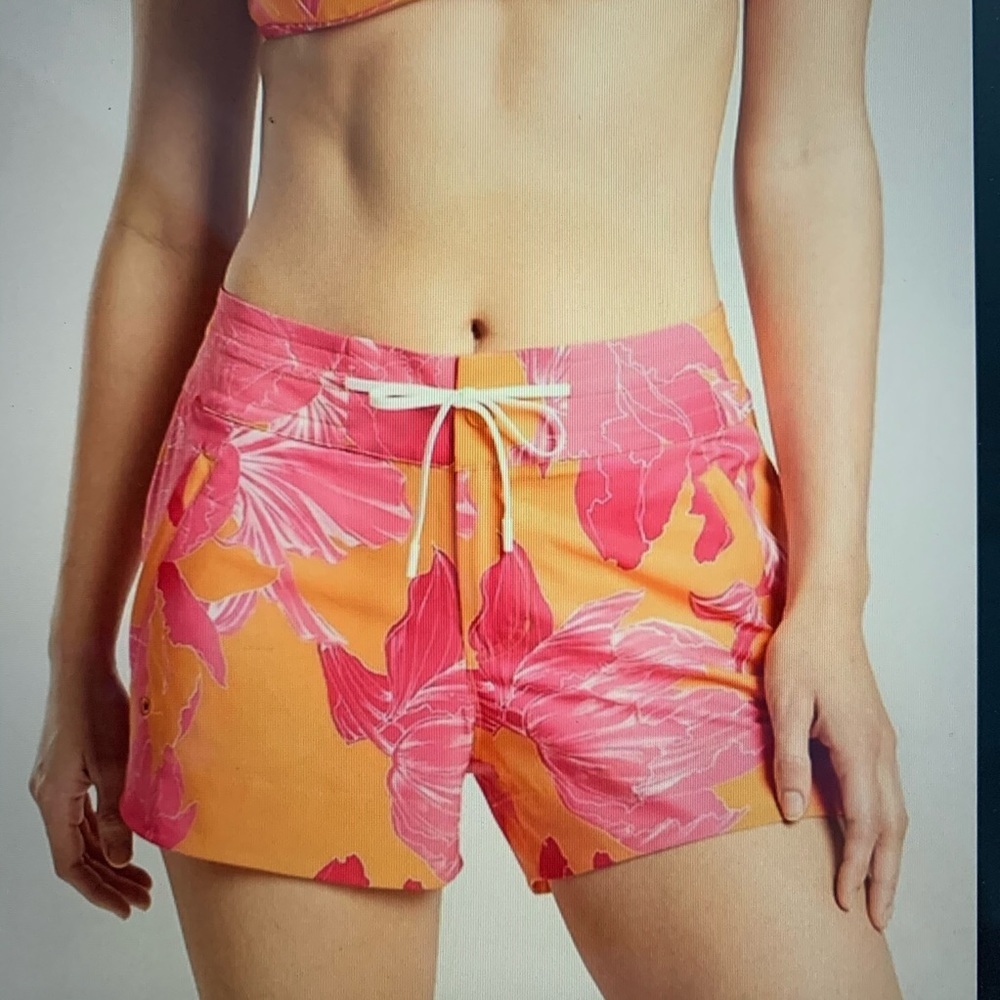 Athleta Swim Printed Hudson Boardshort